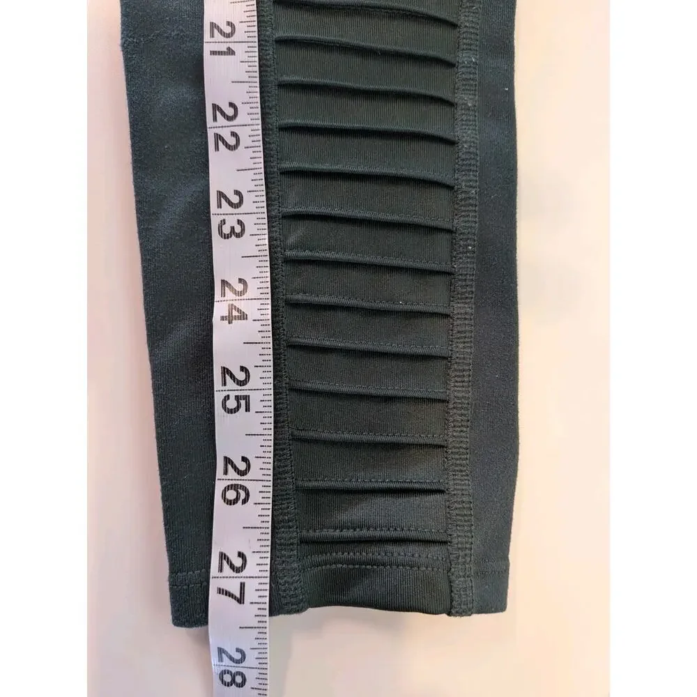 Alo Yoga Womens High-Waist Moto Leggings Hunter Green Size XS